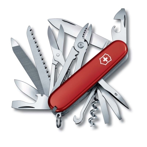 Нож Victorinox Handyman, 91 мм, 24 функции, красный