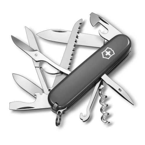 Нож Victorinox Huntsman, 91 мм, 15 функций, черный