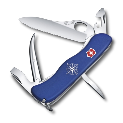 Нож Victorinox Skipper Pro, 111 мм, 12 функций, синий