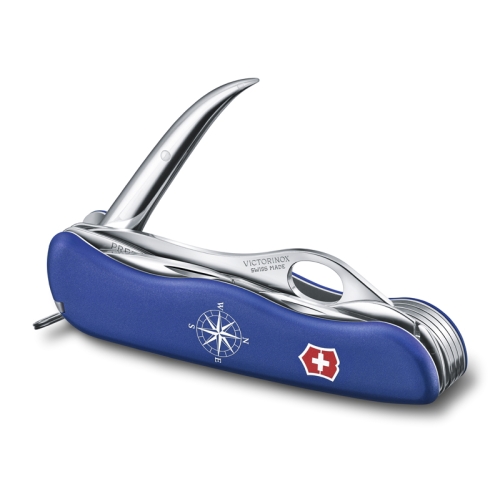 Нож Victorinox Skipper Pro, 111 мм, 12 функций, синий