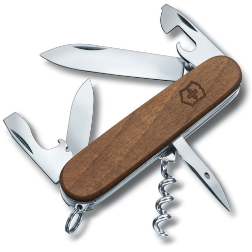 Нож Victorinox Spartan Wood, 91 мм, 10 функций, дерево