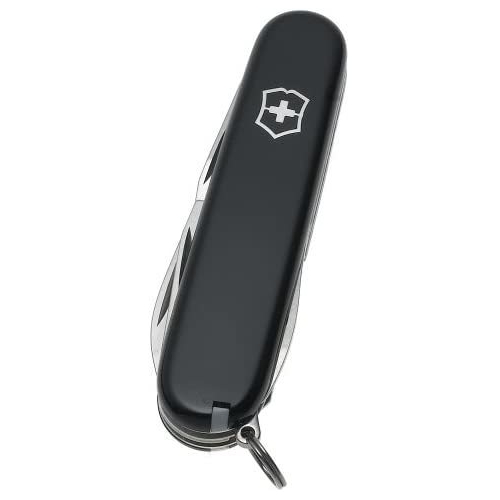 Нож Victorinox Spartan, 91 мм, 12 функций, черный