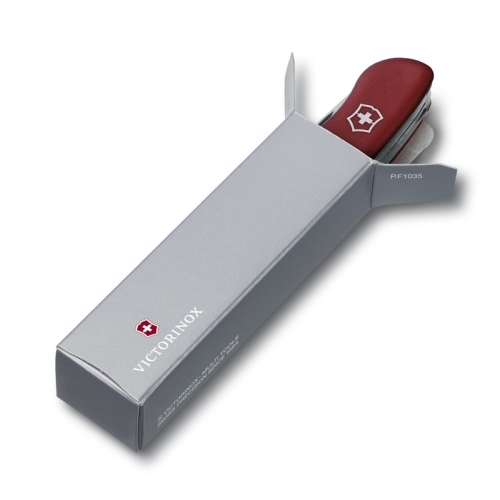 Нож Victorinox Trailmaster, 111 мм, 12 функций, с фиксатором лезвия, красный