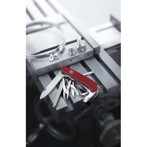Нож Victorinox WorkChamp 111 мм, 21 функция, красный