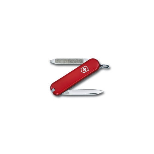 Нож-брелок Victorinox Classic Escort, 58 мм, 6 функций, красный