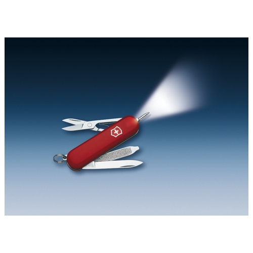 Нож-брелок Victorinox Classic Signature Lite, 58 мм, 7 функций, красный