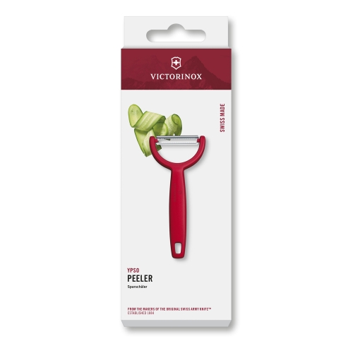 Овощечистка Victorinox Ypso для овощей и фруктов, красная
