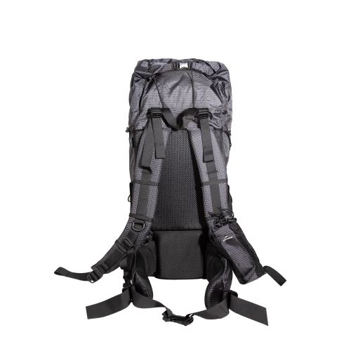 Рюкзак походный Naturehike Rock, 40л + 5л, черный/серый (NH20BB113)