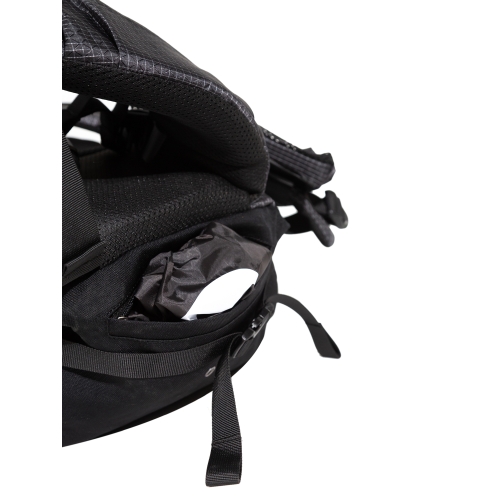 Рюкзак походный Naturehike Rock, 40л + 5л, черный/серый (NH20BB113)