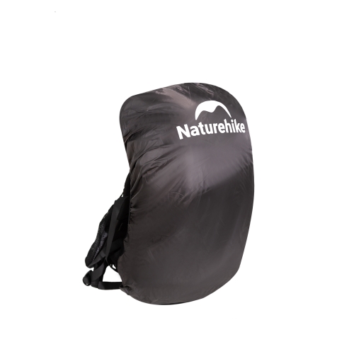 Рюкзак походный Naturehike Rock, 40л + 5л, черный/серый (NH20BB113)
