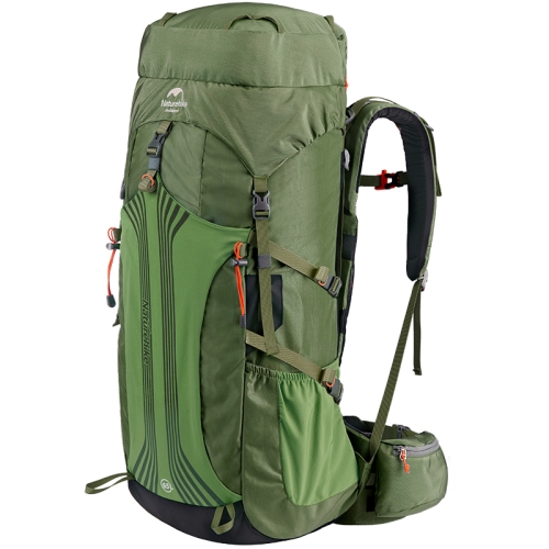 Рюкзак туристический Naturehike, 55л, зеленый (NH16Y020-Q)