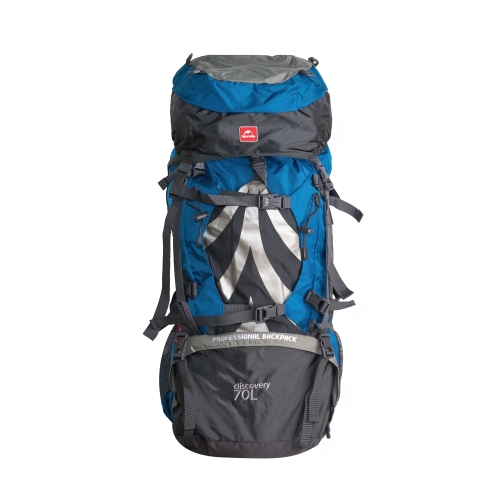 Рюкзак туристический Naturehike, 70л, голубой (NH70B070-B)