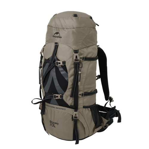 Рюкзак туристический Naturehike, 70л, коричневый (NH70B070-B)