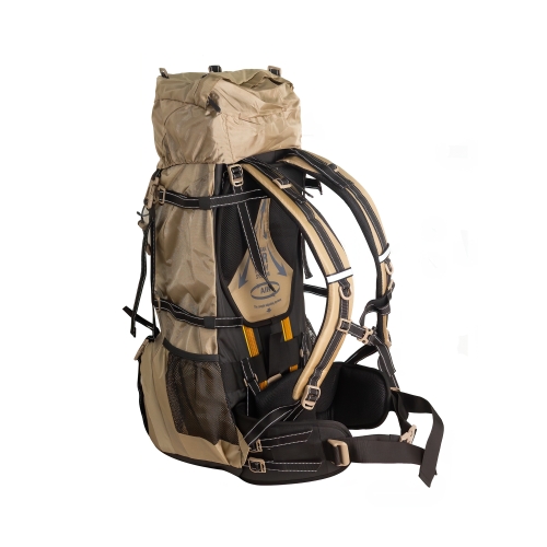 Рюкзак туристический Naturehike, 70л, коричневый (NH70B070-B)