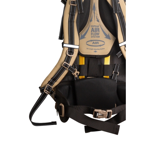 Рюкзак туристический Naturehike, 70л, коричневый (NH70B070-B)