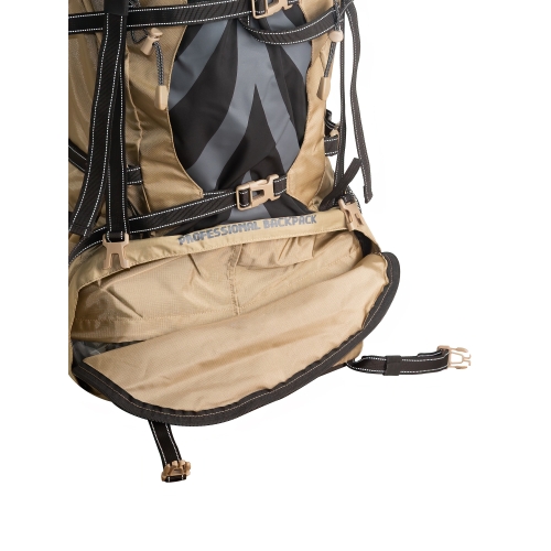 Рюкзак туристический Naturehike, 70л, коричневый (NH70B070-B)