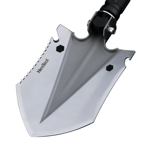 Складная лопата Nextool, черная мини (NE20013)