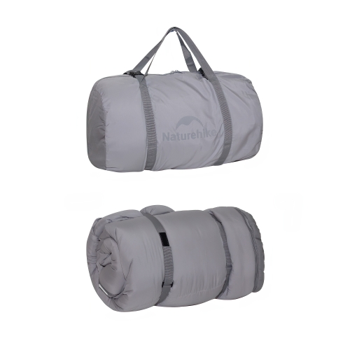 Спальный мешок Naturehike PS400LITE, серый (CNK2350WS026), молния слева
