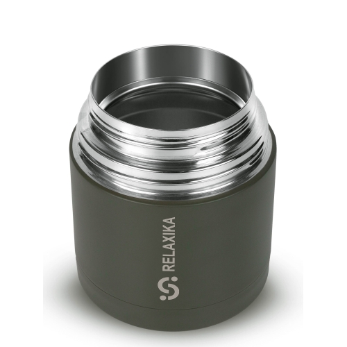 Термос для еды Relaxika 301 (0,5 литра), хаки