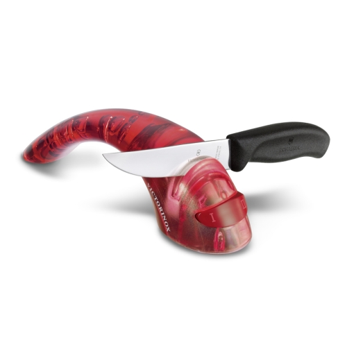 Точилка Victorinox для кухонных ножей с керамическими дисками, красная