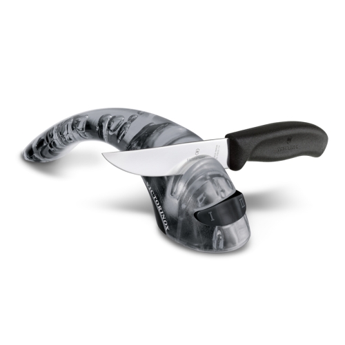 Точилка Victorinox для кухонных ножей с керамическими дисками, черная