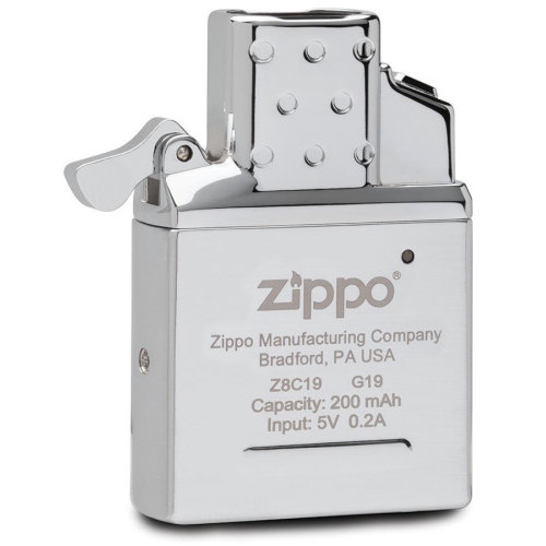 Электронный вставной блок для широкой зажигалки Zippo, нержавеющая сталь