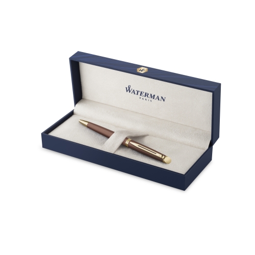 Waterman Hemisphere Metallic Copper Lacquer GT ручка шариковая, 1,0мм, подарочная упаковка