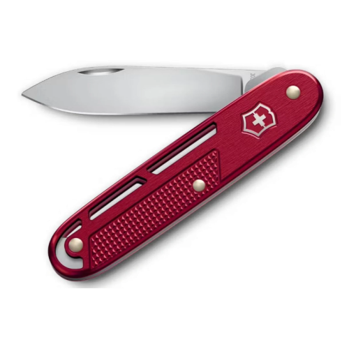 Нож Victorinox Onefold Alox, 93 мм, 2 функции, красный, картонная коробка