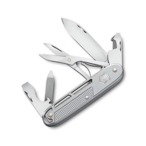 Нож Victorinox Synergy X Alox, 93 мм, 10 функций, серебристый, картонная коробка