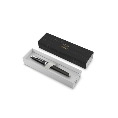 Parker IM Legacy of Flight CT ручка перьевая черная, 0,8мм, подарочная упаковка