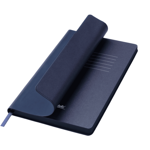 Ежедневник Латте софт-тач (Latte soft touch) недатированный, серый/красный — вариант цвета