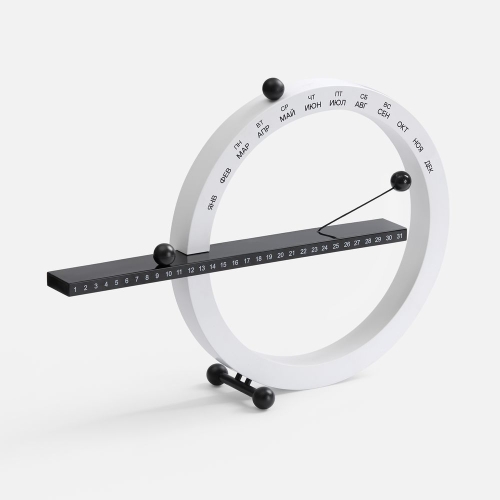 Вечный календарь Continuum, белый