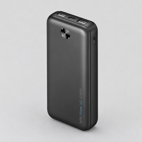 Внешний АКБ NRG Power V2 10000 мА-ч, 2A, 2xUSB