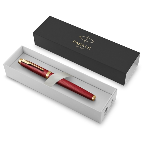 Parker IM Premium - Red GT, ручка-роллер, F