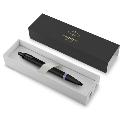 Parker IM Professionals - Amethyst Purple BT, шариковая ручка, М, подарочная упаковка