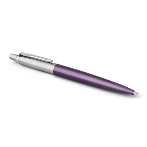 Parker Jotter - Victoria Violet Chrome CT, шариковая ручка, М, блистер