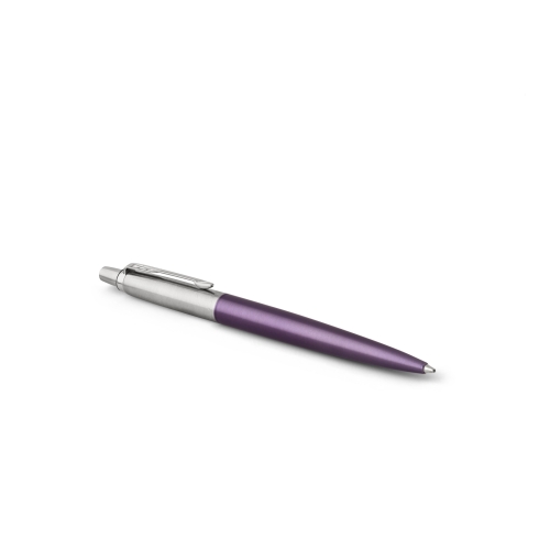 Parker Jotter - Victoria Violet Chrome CT, шариковая ручка, М, блистер