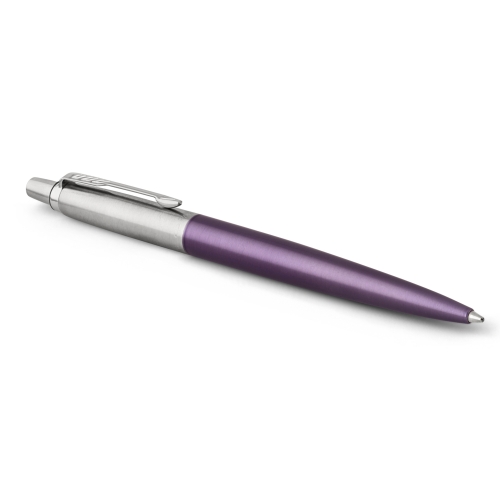 Parker Jotter - Victoria Violet Chrome CT, шариковая ручка, М, блистер