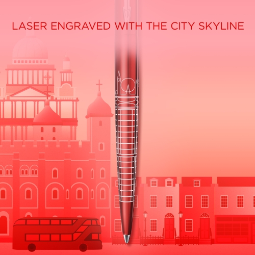 Parker Jotter Global Icons SE London K179, шариковая ручка, M, подар.кор.