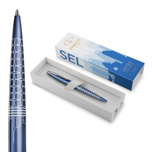 Parker Jotter Global Icons SE Seul K179, шариковая ручка, M, подар.кор.