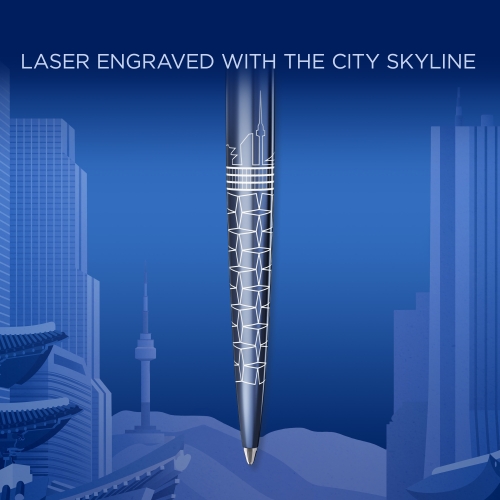 Parker Jotter Global Icons SE Seul K179, шариковая ручка, M, подар.кор.