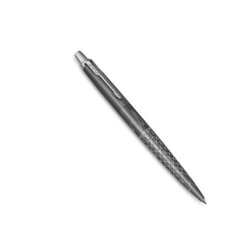 Parker Jotter Paris Grey CT, шариковая ручка, M, подарочная упаковка