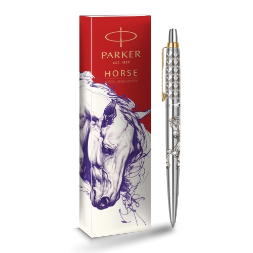 Parker Jotter SE Horse SS GT, шариковая ручка, M, подарочная упаковка