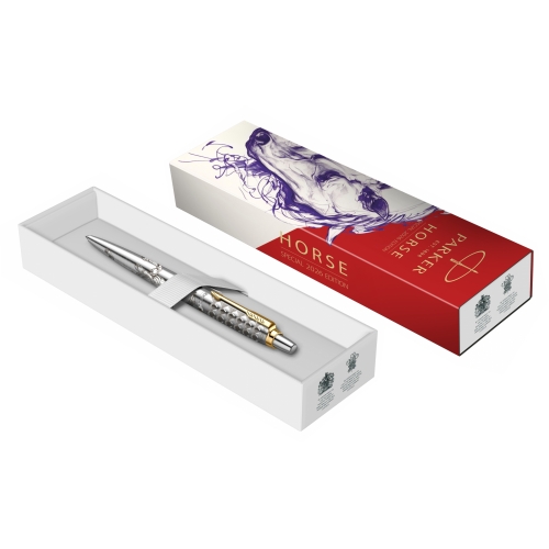 Parker Jotter SE Horse SS GT, шариковая ручка, M, подарочная упаковка