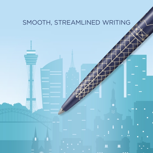 Parker Jotter Sydney Blue CT, шариковая ручка, M, подар.кор.