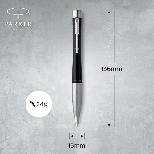 Parker Urban Core - Muted Black CT, ручка шариковая, M