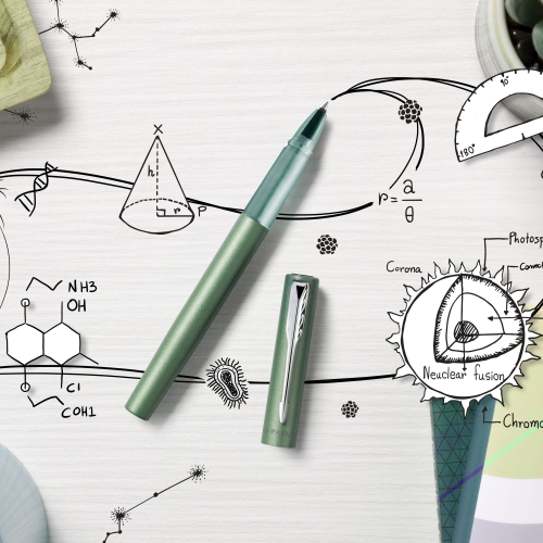 Parker Vector XL - Green, ручка-роллер, M, подар.кор.