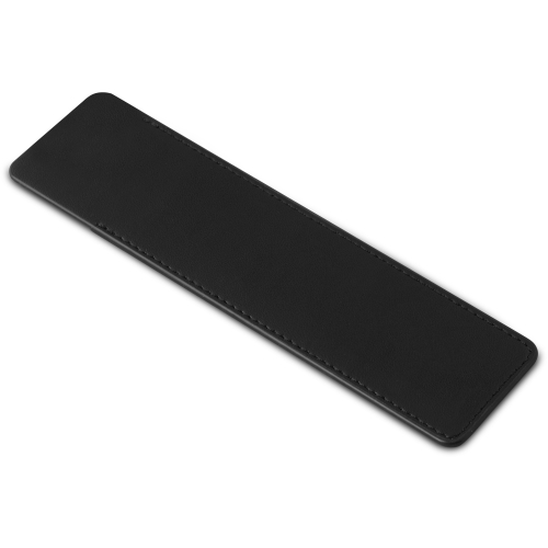 Parker чехол из натуральной кожи, матово-черный с золотым тиснением