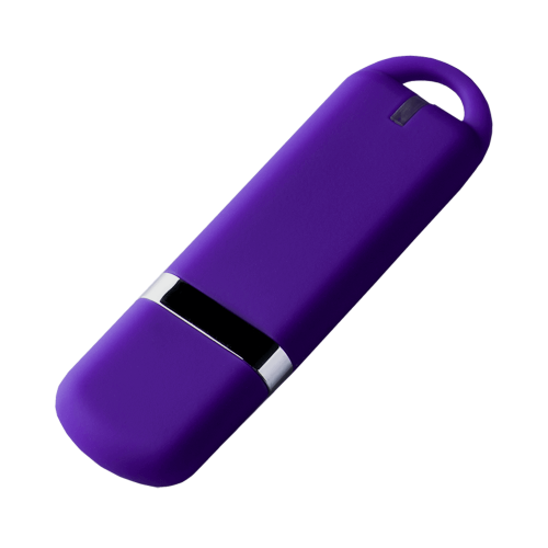 Флешка MIRAX SOFT Фиолетовая PURPLE MEDIUM C 4020.11.8ГБ
