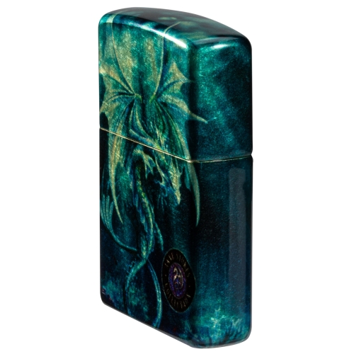 Зажигалка Zippo Anne Stokes с покрытием 540 Tumbled Brass, латунь/сталь, разноцветная, 38x13x57 мм